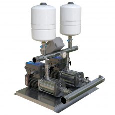 Vari-Rs Featuring Grundfos Twin booster Pump With TD Variable Speed Controller, 73L/MIN @ 6.5 BAR Vari-Rs Featuring Grundfos Twin booster Pump With TD Variable Speed Controller, 73L/MIN @ 6.5 BAR