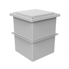 338 Litre GRP Water Tank - Two Piece Insulated 338 Litre GRP Water Tank - Two Piece Insulated