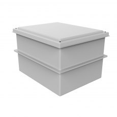 712 Litre GRP Water Tank - Two Piece Insulated 712 Litre GRP Water Tank - Two Piece Insulated