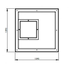 1818 Litre GRP Water Tank - Two Piece Insulated 1818 Litre GRP Water Tank - Two Piece Insulated