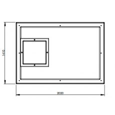 2726 Litre GRP Water Tank - Two Piece Insulated 2726 Litre GRP Water Tank - Two Piece Insulated