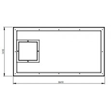 3185 Litre GRP Water Tank - Two Piece Insulated 3185 Litre GRP Water Tank - Two Piece Insulated