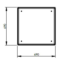 251 Litre GRP Water Tank - Two Piece Insulated 251 Litre GRP Water Tank - Two Piece Insulated