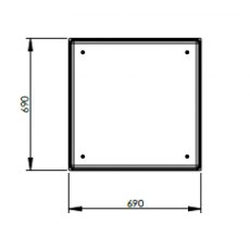 305 Litre GRP Water Tank - Two Piece Insulated 305 Litre GRP Water Tank - Two Piece Insulated