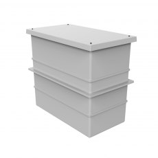 501 Litre GRP Water Tank - Two Piece Insulated 501 Litre GRP Water Tank - Two Piece Insulated