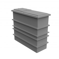 1050 Litre GRP Water Tank - Two Piece Insulated 1050 Litre GRP Water Tank - Two Piece Insulated