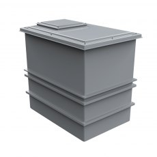 2250 Litre GRP Water Tank - Two Piece Insulated 2250 Litre GRP Water Tank - Two Piece Insulated