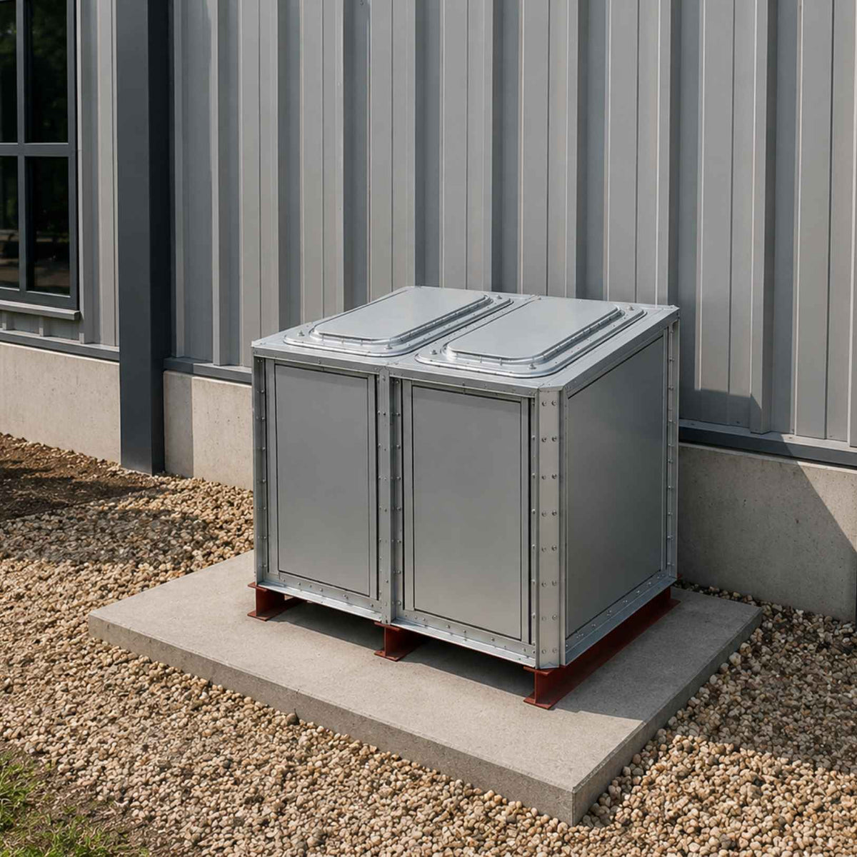 GRP Sectional Divided IFB Tanks