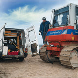 PIUSI BATTERY KIT DIESEL TRANSFER KIT being used