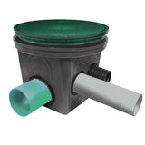 7 HOLE DISTRIBUTION BOX with pipework