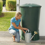 310L Round Water Butt being used