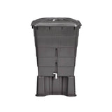 300L Square Water Butt Graphite Grey