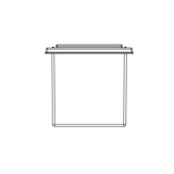 454L One Piece Insulated GRP Water Tank