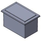 454L One Piece Insulated GRP Water Tank