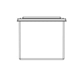 570L One Piece Insulated GRP Water Tank