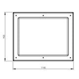 570L One Piece Insulated GRP Water Tank
