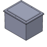 909L One Piece Insulated GRP Water Tank
