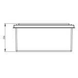 250L One Piece Insulated GRP Water Tank