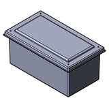 250L One Piece Insulated GRP Water Tank