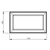 601L One Piece Insulated GRP Water Tank