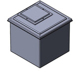 1000L One Piece Insulated GRP Water Tank