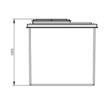 1000L One Piece Insulated GRP Water Tank