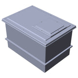 1500L One Piece Insulated GRP Water Tank