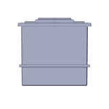 1500L One Piece Insulated GRP Water Tank