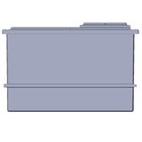 1500L One Piece Insulated GRP Water Tank
