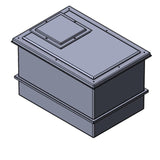 1500L One Piece Insulated GRP Water Tank
