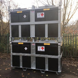 2000L BUNDED DIESEL POLYCUBE Stacked