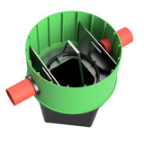 70L Easy-Clean Domestic Grease Trap Internal