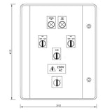 DUAL PUMP CONTROL PANEL 1 PHASE