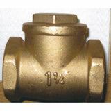 NON RETURN VALVE 1 1/4 BRASS (SWING)