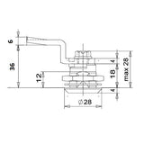 P018-P025 ACCESS COVER LOCK