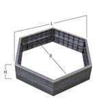 ERGO RAISED BED Dimensions