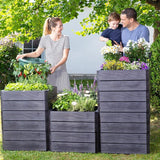 ERGO QUADRO RAISED BED SYSTEM in situ