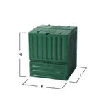 ECO-KING COMPOST BIN dimensions