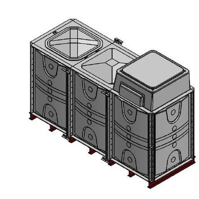 GRP Sectional IFB Tanks