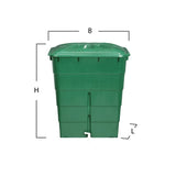 520L Square Water Butt Dimensions