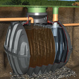 CARAT RS SEPTIC TANK 6500L water flow