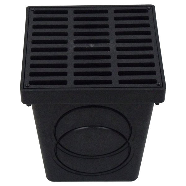 SQUARE DRAINAGE BOX WITH GRATE
Black