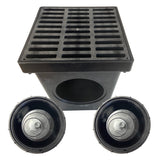 SQUARE DRAINAGE BOX WITH GRATE
black kit