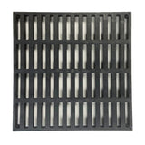 SQUARE DRAINAGE BOX WITH GRATE
black lid
