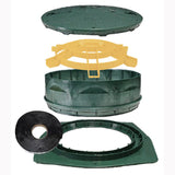 RISER KIT WITH SAFETY SCREEN components