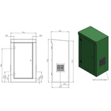 GRP KIOSK - SINGLE DOOR