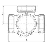 ESBE T-Pattern Diverting Valve