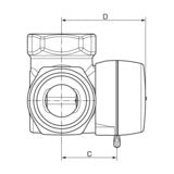ESBE T-Pattern Diverting Valve