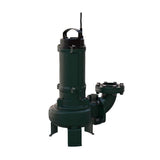 Mini Monster Submersible Sewage Cutter Pump - 5000 Litre Pump Side View