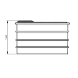 2501L One Piece Insulated GRP Water Tank